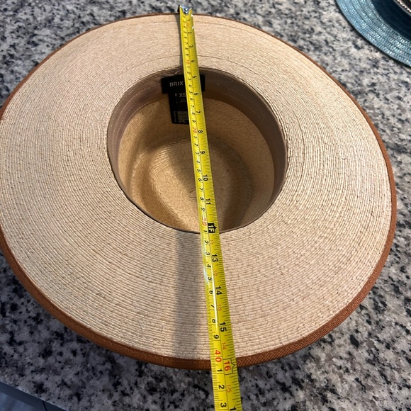 Brixton Cream and Brown Fedora Hat - Picture 7 of 9